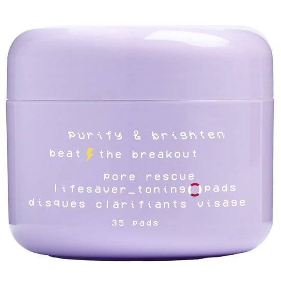 Glow Hub Purify & Brighten Pore Rescue Lifesaver Toning Pads 35 Pads