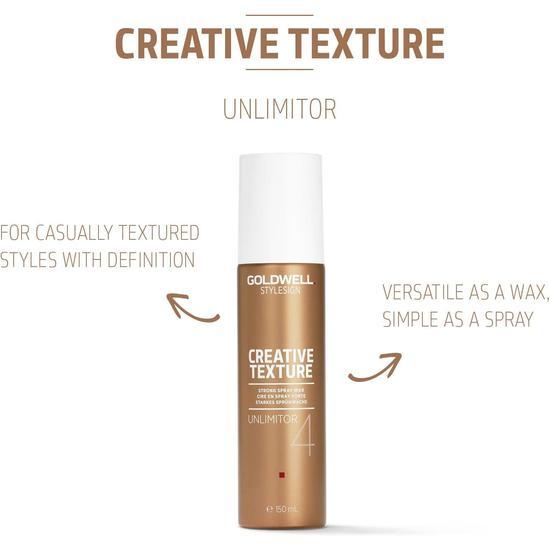 Goldwell Style Sign Creative Texture Unlimitor Strong Wax Spray 150ml