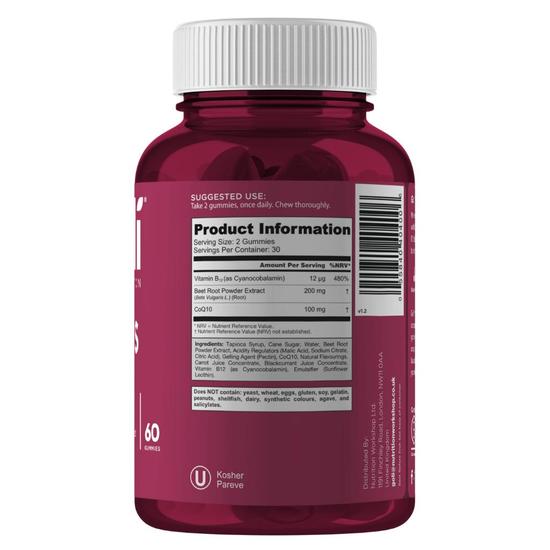 Goli Nutrition Beets Cardio Gummies 60 Gummies