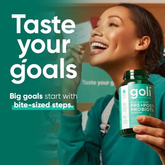 Goli Nutrition Pre+Post+Probiotics Gummies 60 Gummies