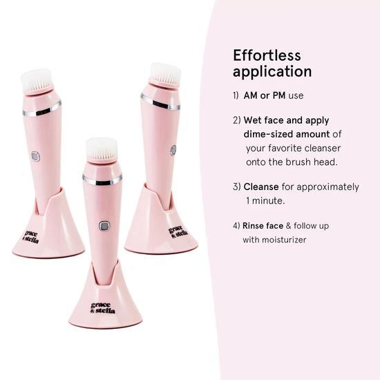 Grace & Stella 4-in-1 Facial Spin Brush