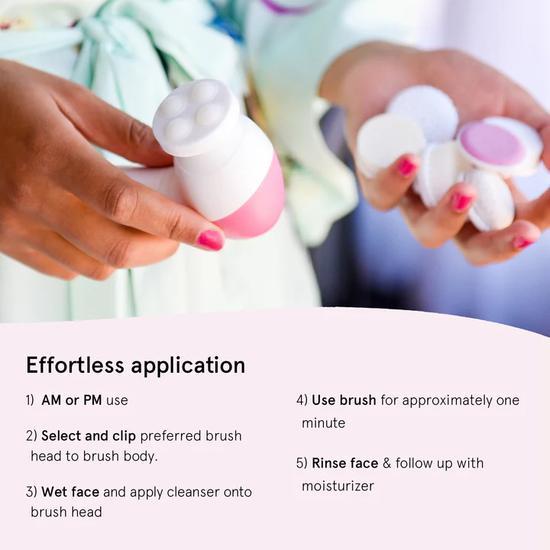 Grace & Stella 7-in-1 Facial Spin Brush