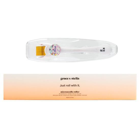 Grace & Stella Microneedle Dermaroller Includes 10ml Hyaluronic Acid