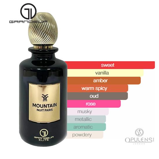 Grandeur Elite Mountain Nuit Paris Eau De Parfum By Grandeur Elite 100ml