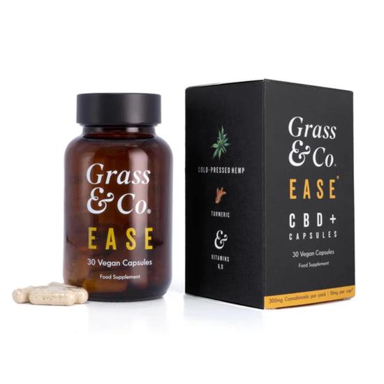Grass and Co EASE 300mg Vegan Capsules 30 Capsules
