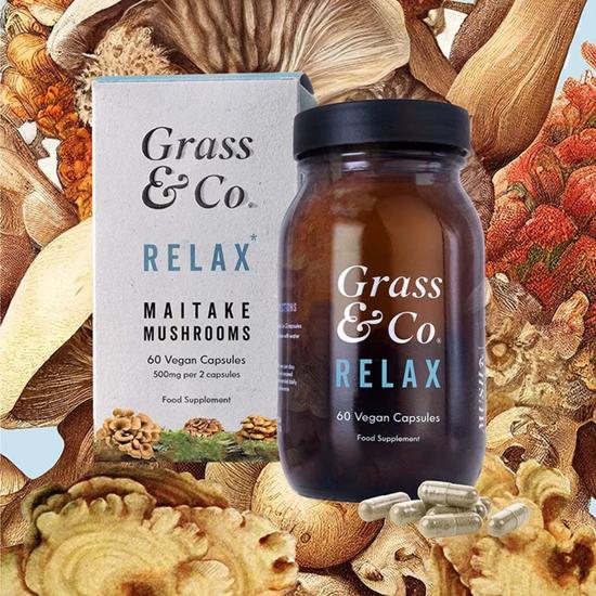 Grass and Co RELAX Vegan Capsules 60 Capsules