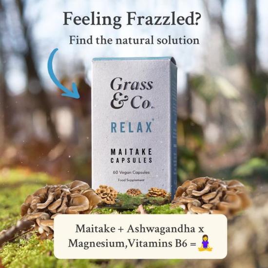 Grass and Co RELAX Vegan Capsules 60 Capsules
