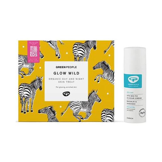 Green People Glow Wild Organic Day & Night Skin Treat Gift Set