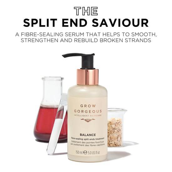Grow Gorgeous Balance Fibre-Sealing Split Ends Treatment 150ml (Imperfect Box)