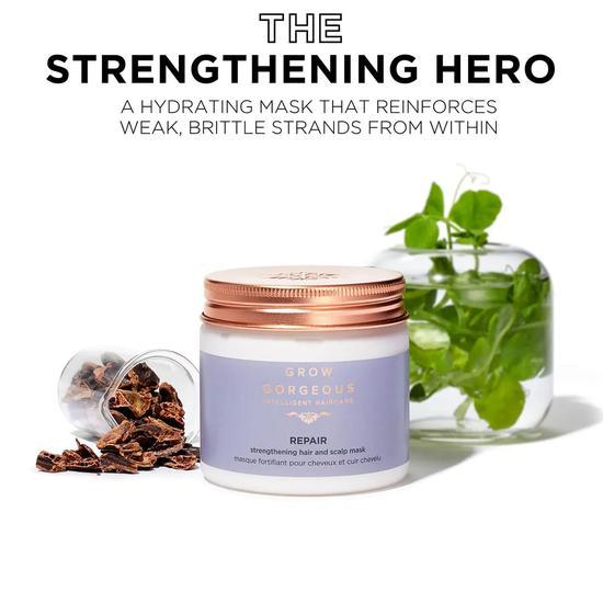 Grow Gorgeous Repair Strengthening Hair & Scalp Mask 200ml