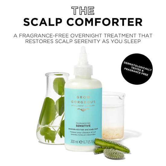 Grow Gorgeous Sensitive Ceramide Rich Hair & Scalp Mask 200ml