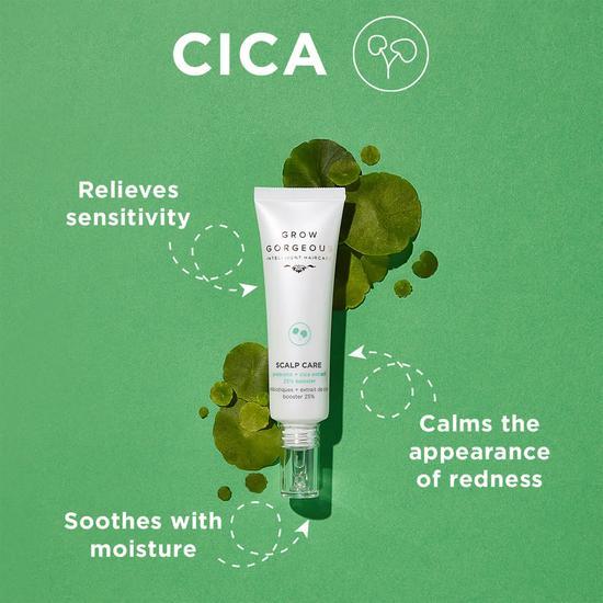 Grow Gorgeous Soothing Cica Extract 25% Booster + Prebiotic