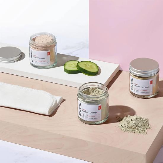 grüum Alska Yellow Clay Face Mask 50ml