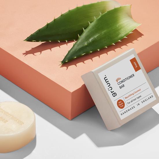 grüum Glos Zero Plastic Nourishing Conditioner Bar 50g