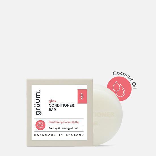 grüum Glos Zero Plastic Revitalising Conditioner Bar 50g
