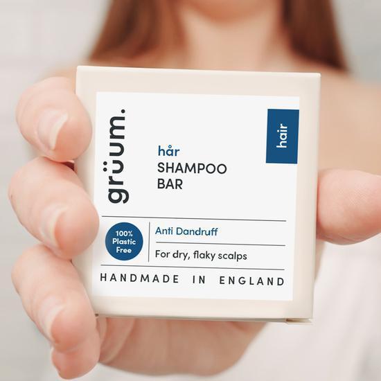 grüum Har Zero Plastic Anti-Dandruff Shampoo Bar 50g