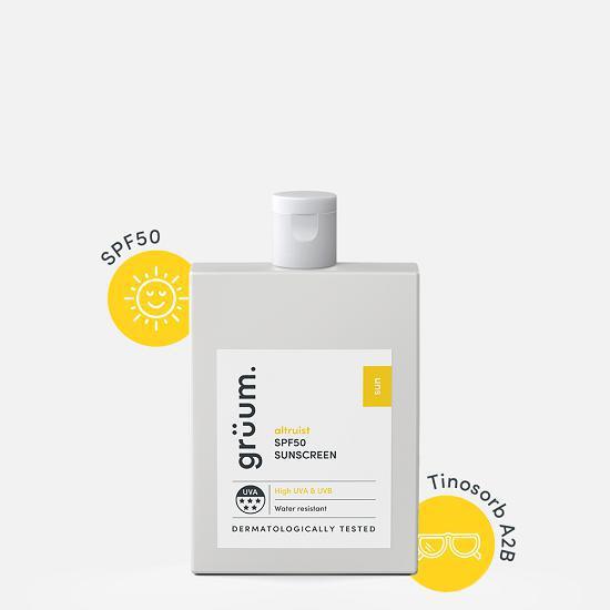 grüum SPF 50 Face Sunscreen 50ml