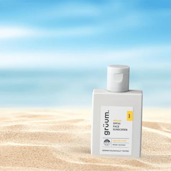 grüum SPF 50 Face Sunscreen 50ml