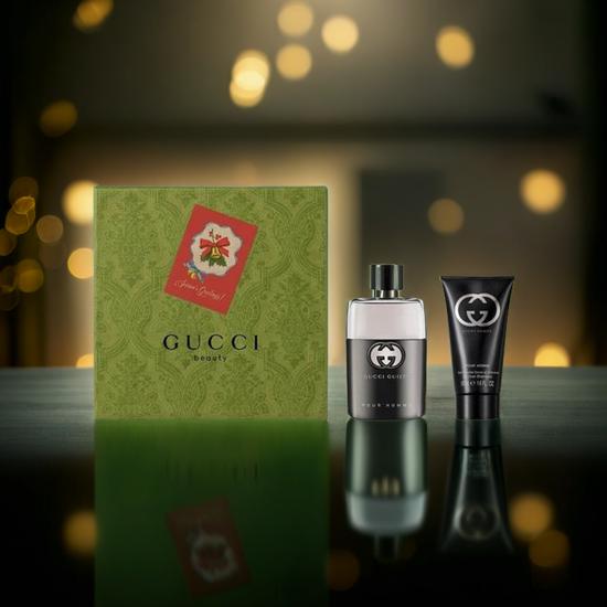 Gucci Guilty Pour Homme Gift Set Eau De Toilette (50ml) + Shower Gel (50ml)