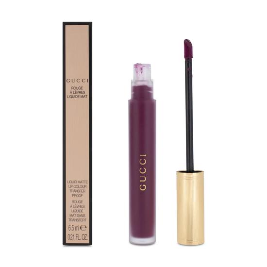 Gucci Matte Liquid Lipstick Shade 607 Vanessa Violet