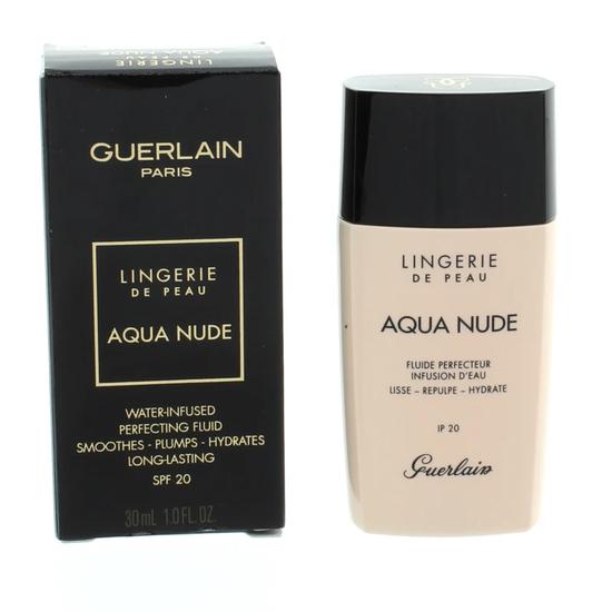 GUERLAIN Lingerie De Peau Aqua Foundation 05W Deep Warm SPF 20