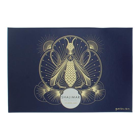 GUERLAIN Shalimar Eau De Parfum 50ml, Body Lotion 75ml + Shower Gel 75ml Gift Set 50ml