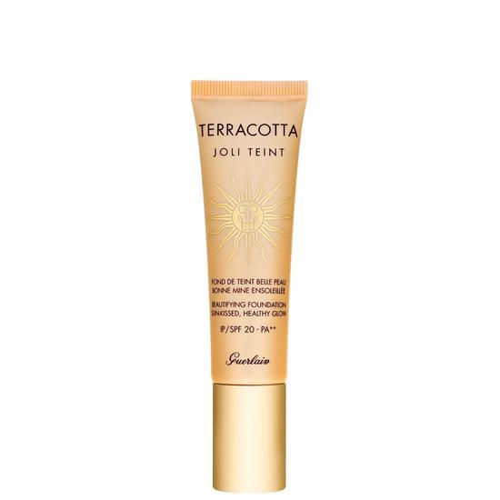 GUERLAIN Terracotta Joli Teint Beautifying Foundation SPF 20 Ebony
