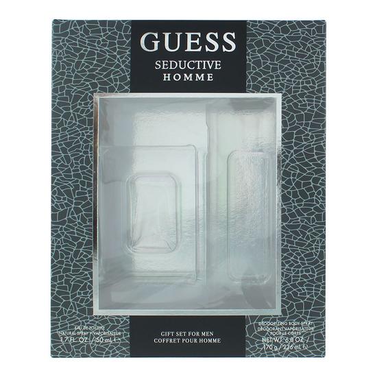 Guess Seductive Homme Eau De Toilette 50ml + Body Spray 226ml Gift Set 50ml