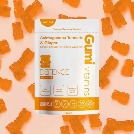 Gumi Vitamins Defence Ashwagandha, Turmeric & Ginger
