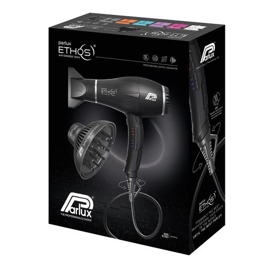 Hair Tools Parlux Ethos Digital Air Ioniser Hair Dryer Black