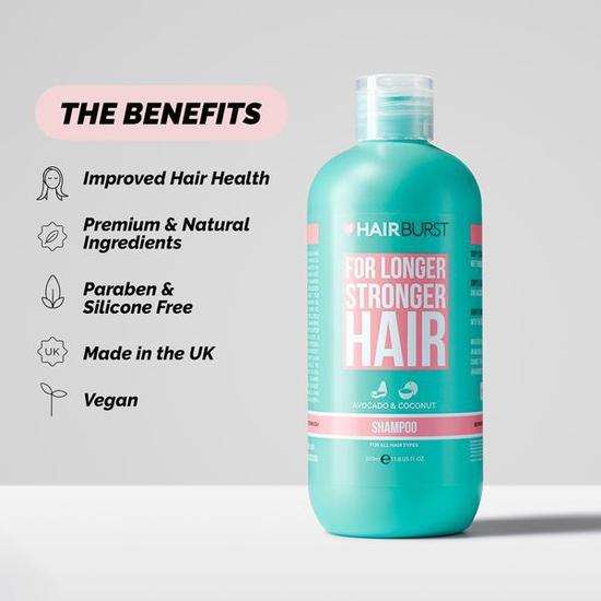 Hairburst Shampoo For Longer Stronger Hair 350ml