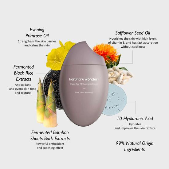 Haruharu Wonder Black Rice Hyaluronic Cream 50ml