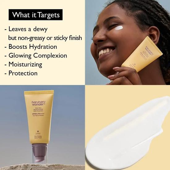 Haruharu Wonder Black Rice Moisture Airyfit Daily Sunscreen SPF 50+