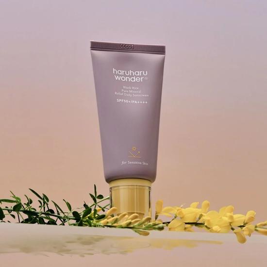 Haruharu Wonder Black Rice Pure Mineral Relief Daily Sunscreen SPF 50+ 50ml