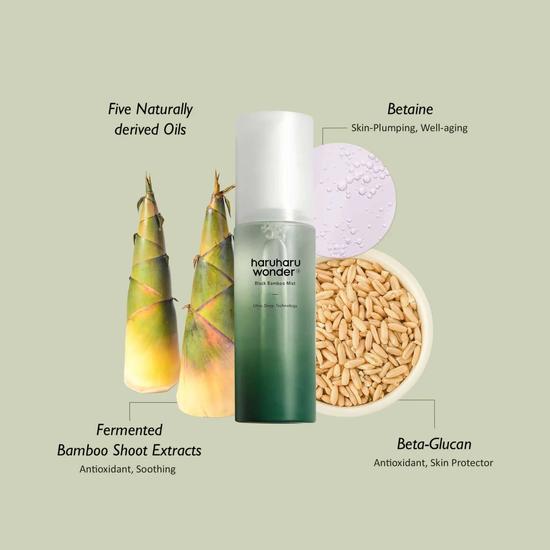 Haruharu Wonder Skin Care Black Bamboo Mist 150ml