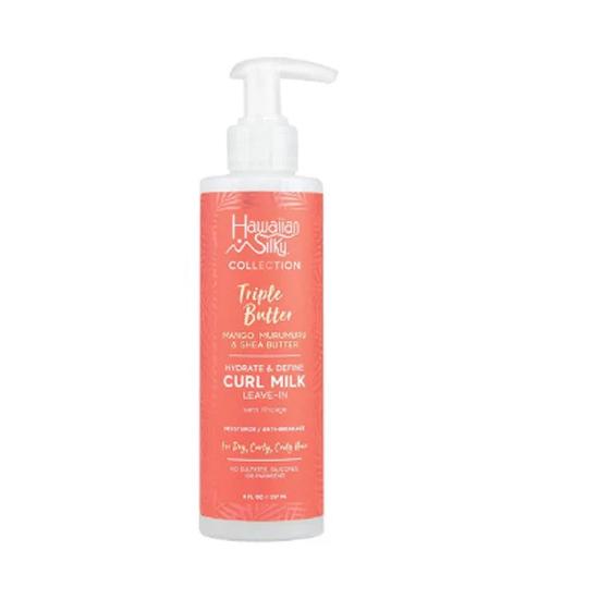 Hawaiian Silky Triple Butter Hydrate & Define Curl Milk Leave-In 237ml