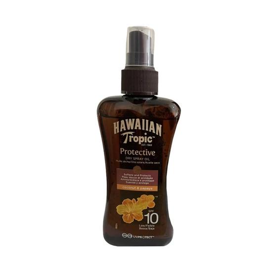 Hawaiian Tropic Protective Dry Spray Oil SPF 10 200ml