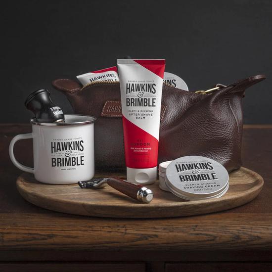 Hawkins & Brimble Enamel Shaving Mug