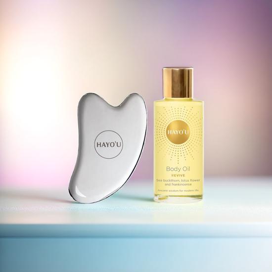 Hayo'u Body Restorer & Body Oil Set