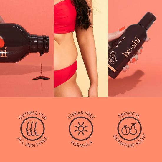 He-Shi Express Liquid Tan Dark