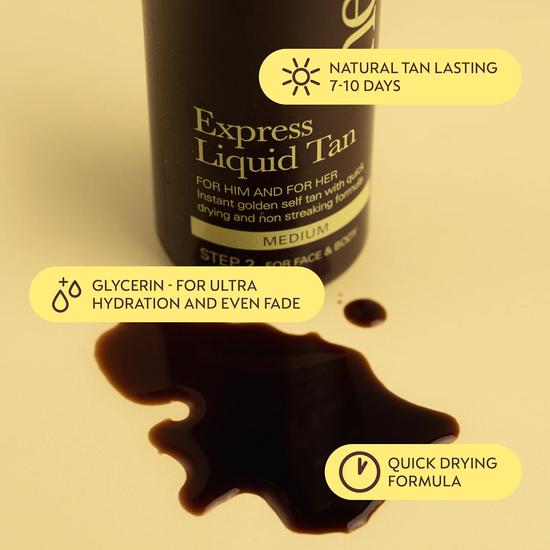 He-Shi Express Liquid Tan Medium Medium / 150ml