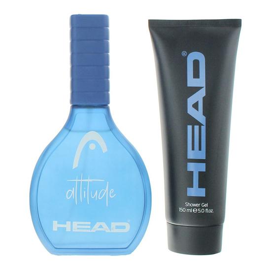 Head Attitude Eau De Toilette 100ml + Shower Gel 150ml Gift Set For Him 100ml