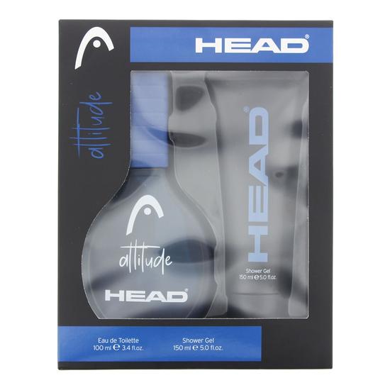 Head Attitude Eau De Toilette 100ml + Shower Gel 150ml Gift Set For Him 100ml