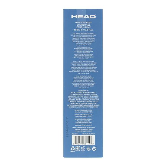 Head Attitude Shower Gel For Him 400ml
