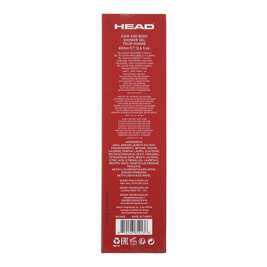 Head Fire Shower Gel For Him 400ml