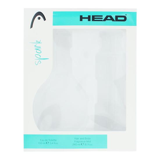 Head Spark Eau De Toilette 100ml + Fragrance Mist 240ml Gift Set For Her 100ml