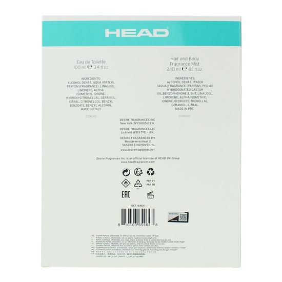 Head Spark Eau De Toilette 100ml + Fragrance Mist 240ml Gift Set For Her 100ml