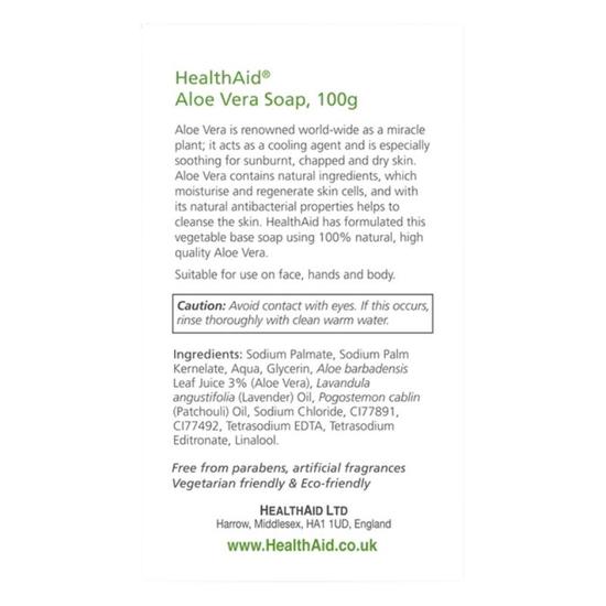 Health Aid Aloe Vera Soap 100g