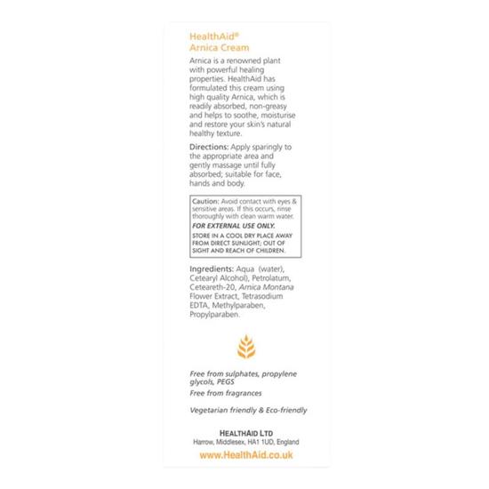 Health Aid Arnica Cream 75ml