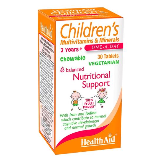 Health Aid Children's Multivitamin Chewable Tablets 30 Tablets